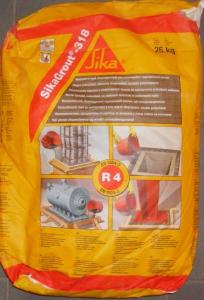 Materiale pentru rosturi si suprafete - Mortar expandabil granula maxima 8 mm SikaGrout 318 25 kg